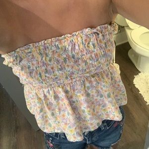 American eagle strapless shirt/skirt